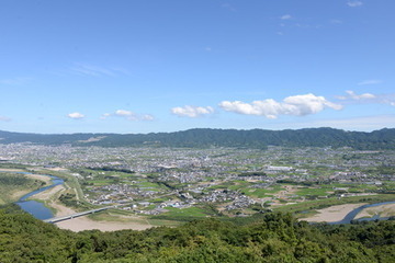 紀の川市全景の写真