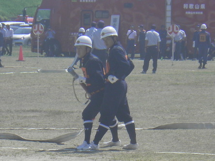 県消防ポンプ操法大会出の写真10