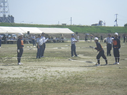 県消防ポンプ操法大会出の写真11