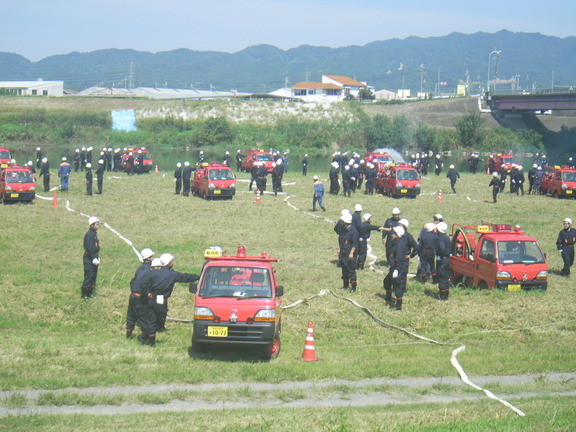 粉河方面隊訓練の写真3