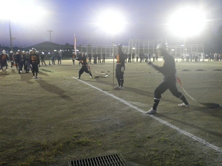 県消防ポンプ操法大会出場選手激励会の写真5