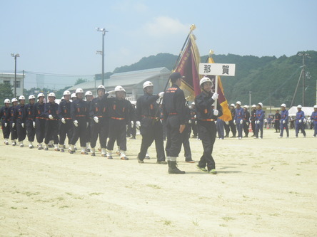 県消防ポンプ操法大会出の写真5
