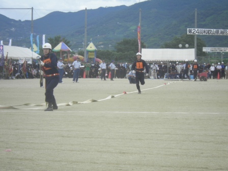 県消防ポンプ操法大会出の写真4