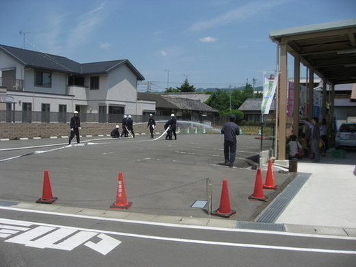 那賀方面隊の分団訓練の写真2