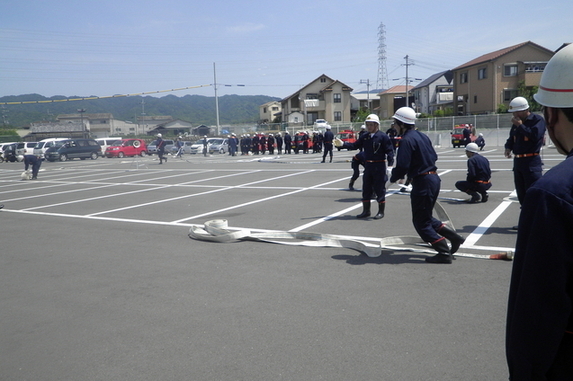 打田方面隊の訓練の写真3