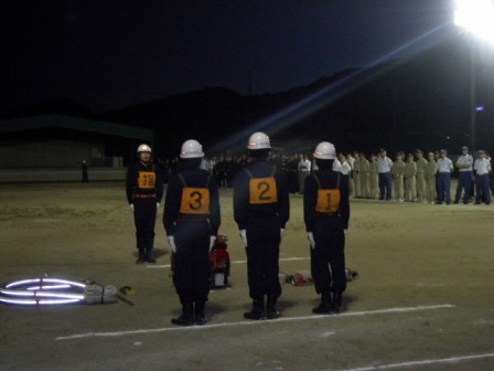 県消防ポンプ操法大会出場選手激励会の写真2