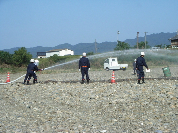 打田方面隊分団訓練の写真3