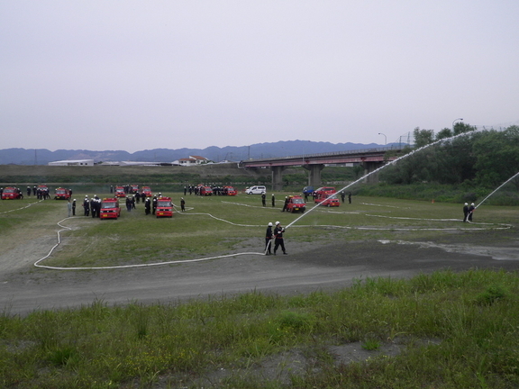 打田方面隊の訓練の写真2