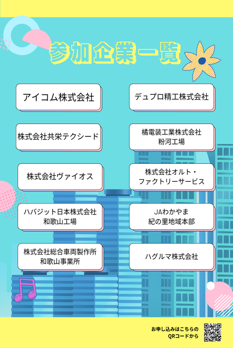 参加企業一覧