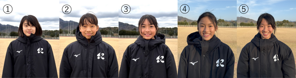 小学生女子写真