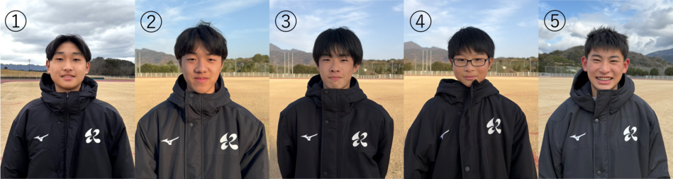中学生男子写真