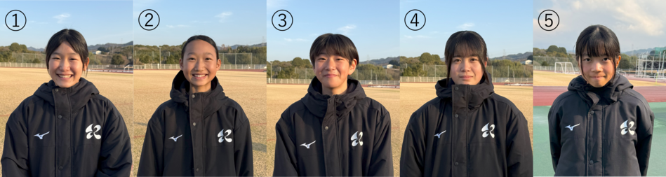 中学生女子写真