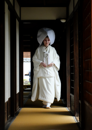 優秀賞「医聖の妻となる廊下を行く」