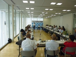 会議風景の写真