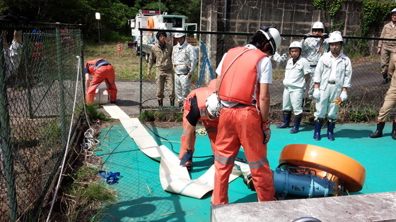 排水ポンプ隊の訓練の写真7
