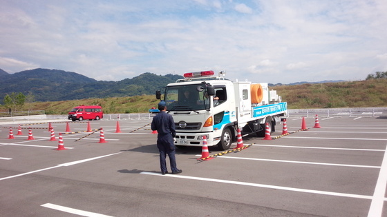 排水ポンプ隊の訓練の写真9