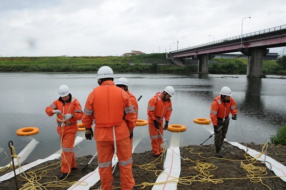 排水ポンプ隊の訓練の写真11