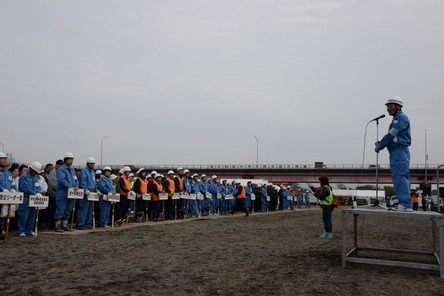 紀の川市防災総合訓練の写真1