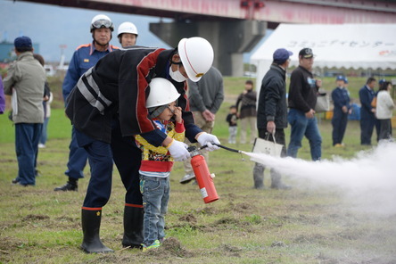 紀の川市防災総合訓練の写真5
