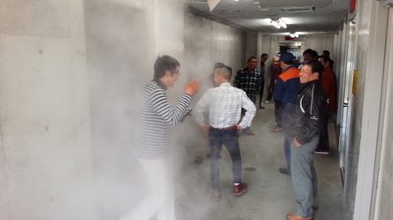 消防団本部視察研修の写真1