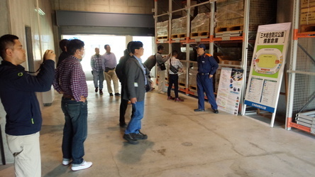 消防団本部視察研修の写真2