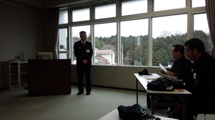 消防団本部視察研修の写真3