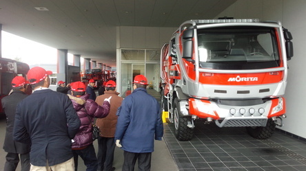 消防団本部視察研修の写真7