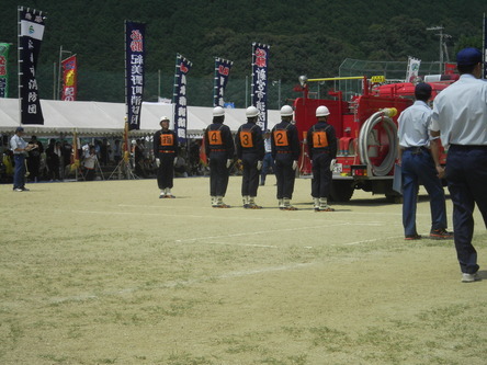 県消防ポンプ操法大会出の写真6